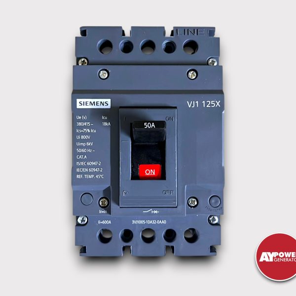 3VJ1005-1DA32-0AA0 SİEMENS 50 AMPER 3 KUTUPLU 18KA SABİT TMŞ…