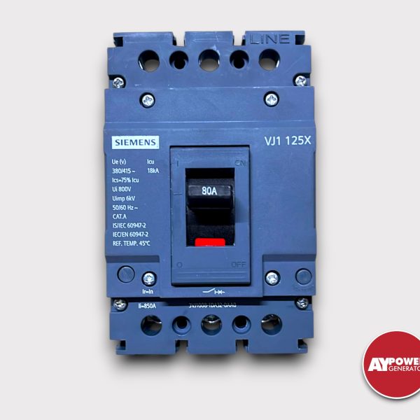 3VJ1008-1DA32-0AA0 SİEMENS 80 AMPER 3 KUTUPLU 18KA SABİT TMŞ