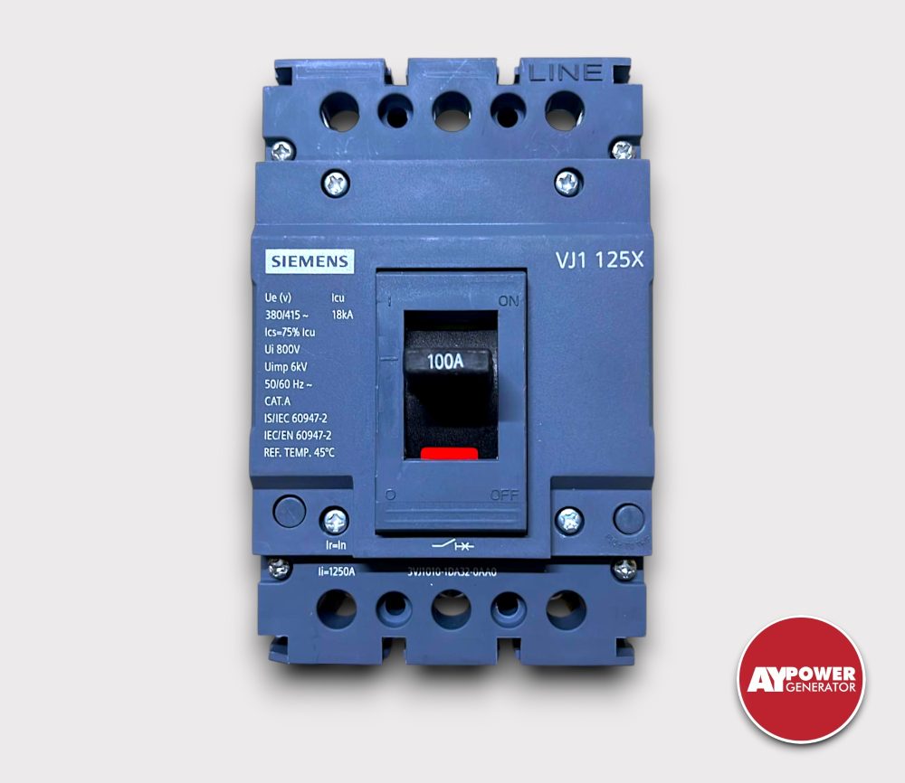 3VJ1010-1DA32-0AA0 SİEMENS 100 AMPER 3 KUTUPLU 18KA SABİT TMŞ