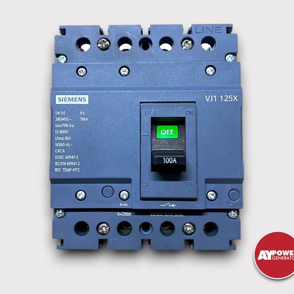 3VJ1010-1EA42-0AA0 SİEMENS 100 AMPER 4 KUTUPLU 18KA SABİT TMŞ