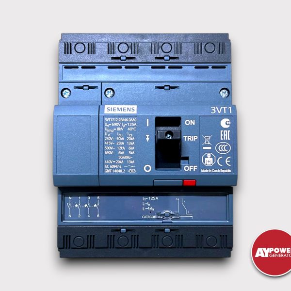 3VJ1012-1EA42-0AA0 SİEMENS 125 AMPER 4 KUTUPLU 18KA SABİT TMŞ